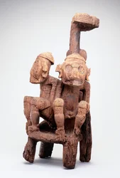 Zemi with twin figures